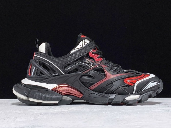 balen sneaker tess.s.gomma 4.0 red black 570391 w2gn7 2010