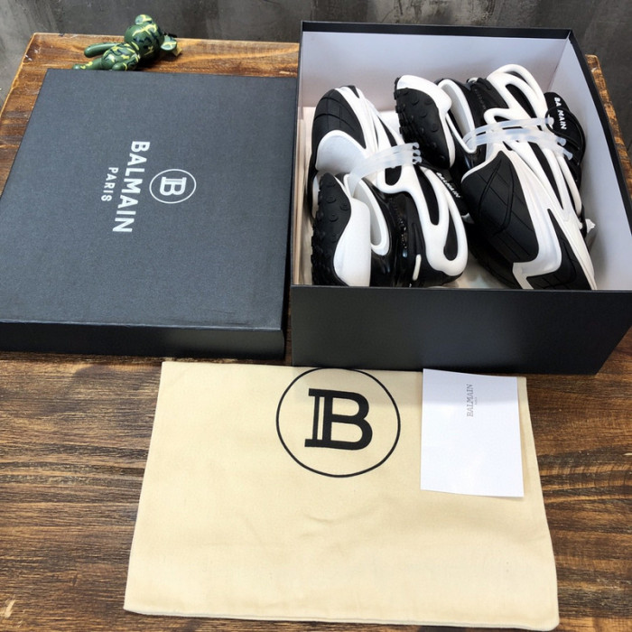 balmain unicorn low-top sneakers