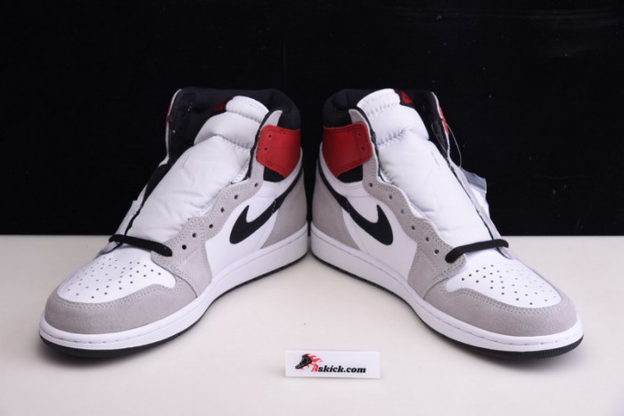 air jordan 1 retro high light smoke grey 555088-126