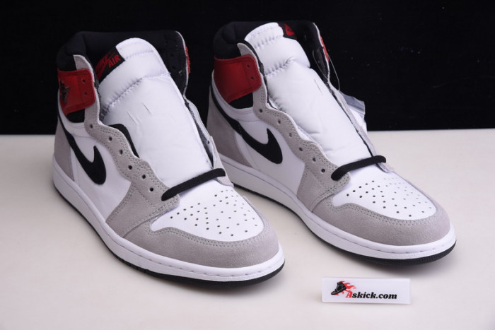 air jordan 1 retro high light smoke grey 555088-126