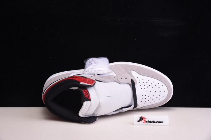 air jordan 1 retro high light smoke grey 555088-126