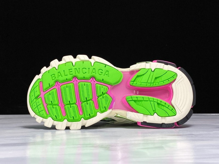 balen track trainers 2.0 pink green 565615 w2gn3 9534