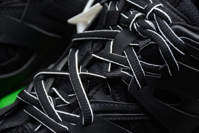 balen sneaker tess.s.gomma black fluorescent green 542023 w1gb8 5480