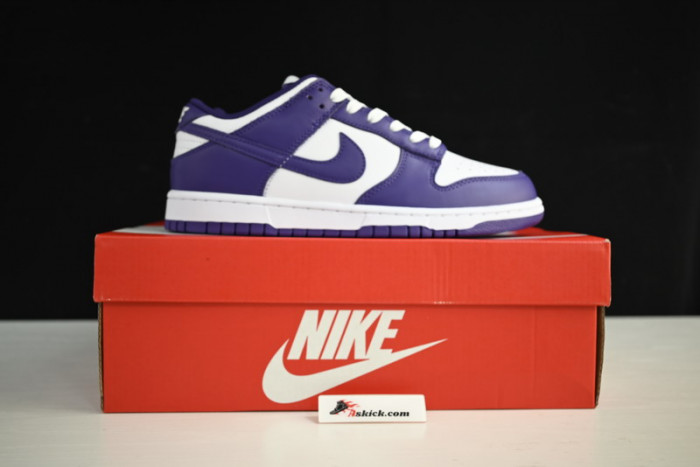 nike dunk low championship court purple dd1391-104
