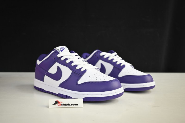 nike dunk low championship court purple dd1391-104