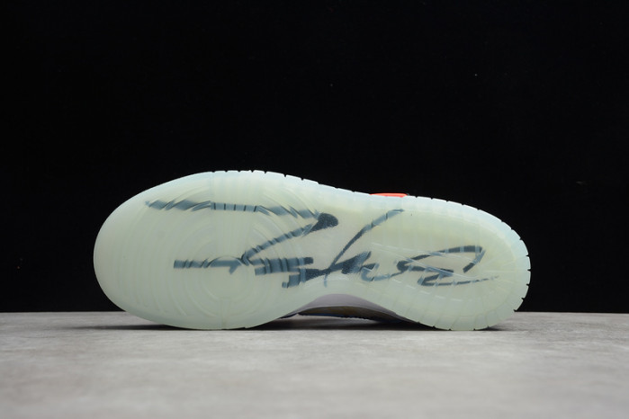 of x futura x nike dunk low “bright blue” ct0856-403