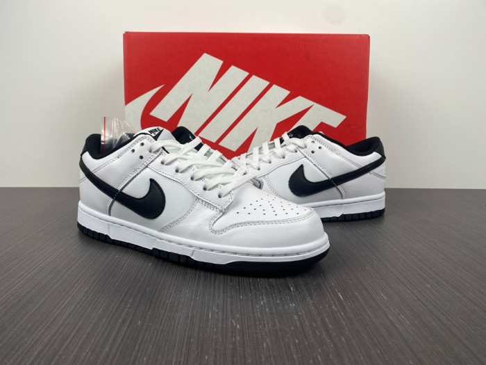 nike dunk low white black wmns dd1503-113