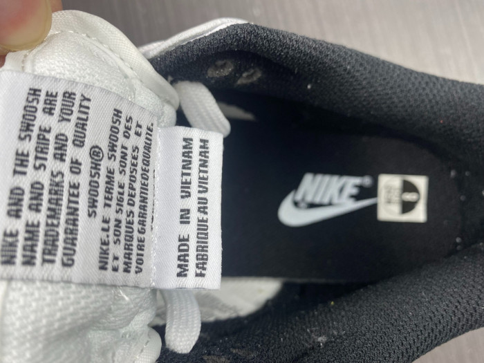 nike dunk low white black wmns dd1503-113