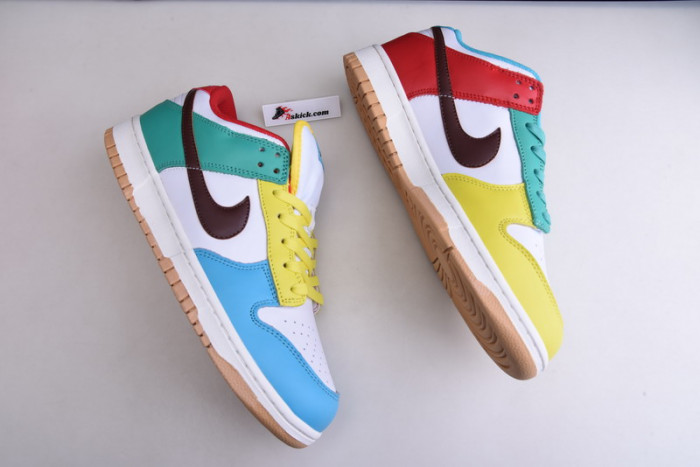 nike dunk low free 99 white dh0952-100