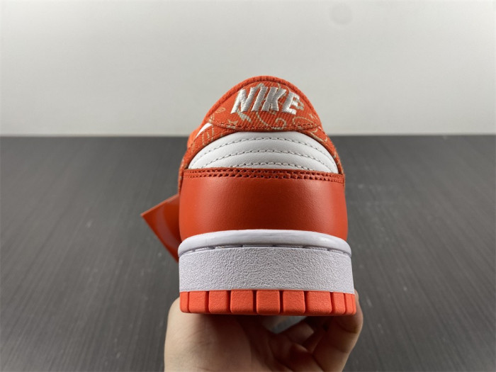 nike dunk low essential paisley pack orange dh4401-103