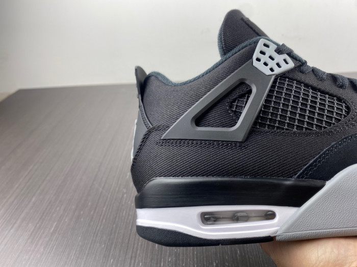 air jordan 4 “black canvas” dh7138-006
