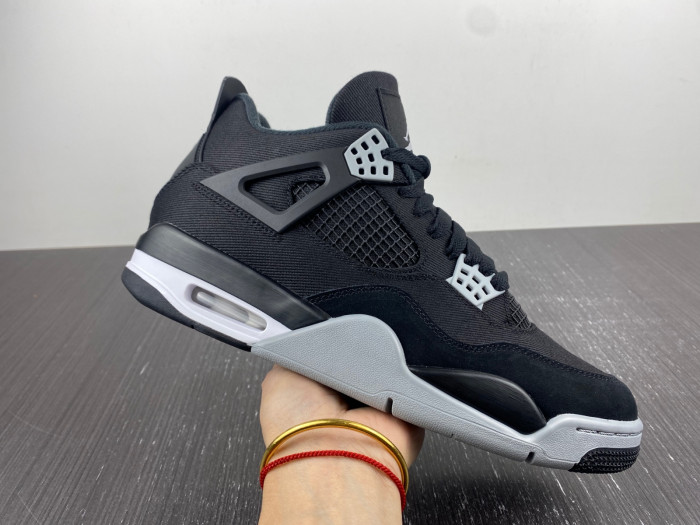 air jordan 4 “black canvas” dh7138-006