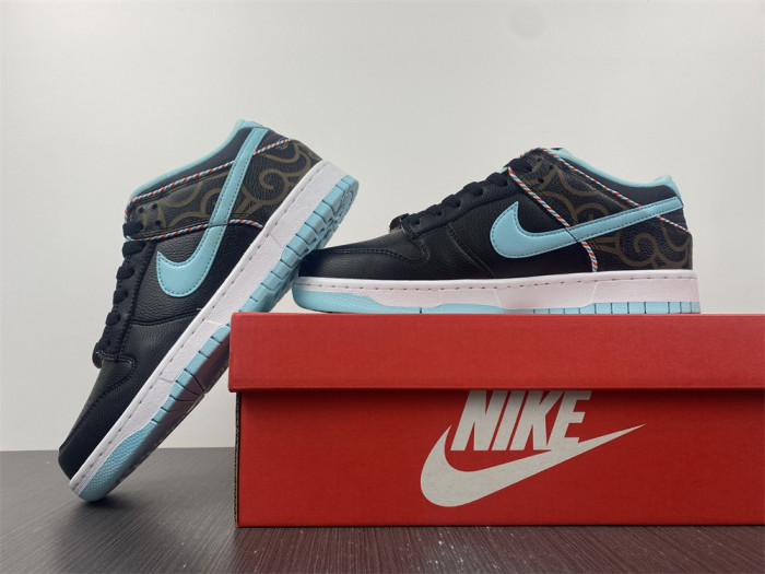 nike dunk low barbershop black dh7614-001