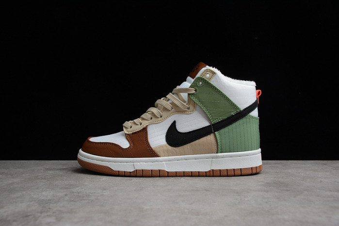 nike dunk high next nature summit white (w) dn9909-100