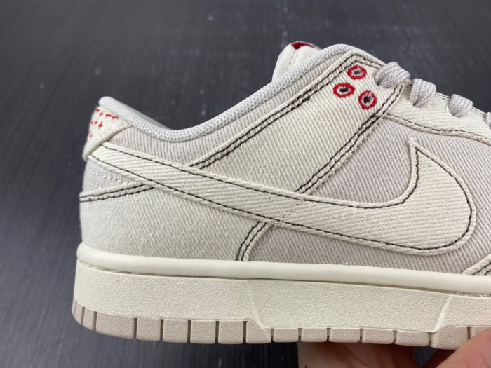 nike dunk low light orewood brown sashiko dv0834-100