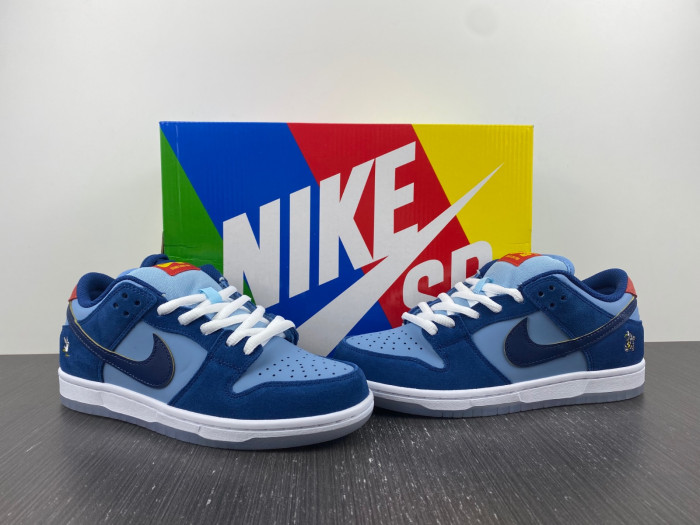 nike sb dunk low pro why so sad? dx5549-400