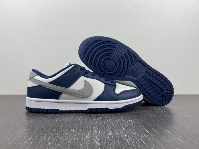nike dunk low summit white midnight navy fd9749-400