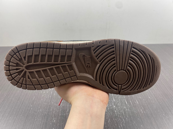 nike dunk low premium co.jp brown snakeskin fj5434-120