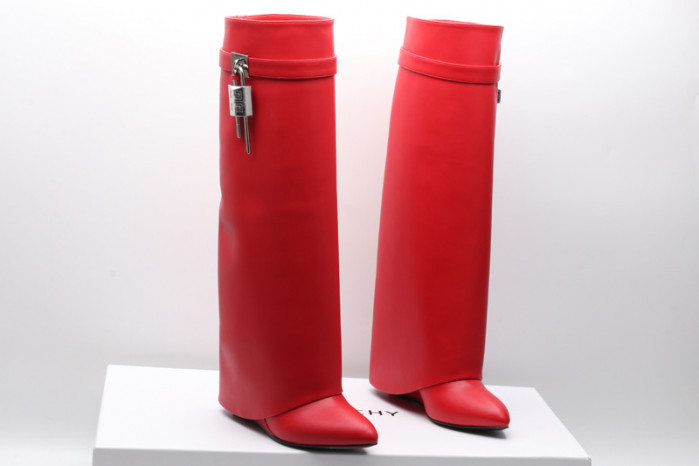 give*chy shark lock boots