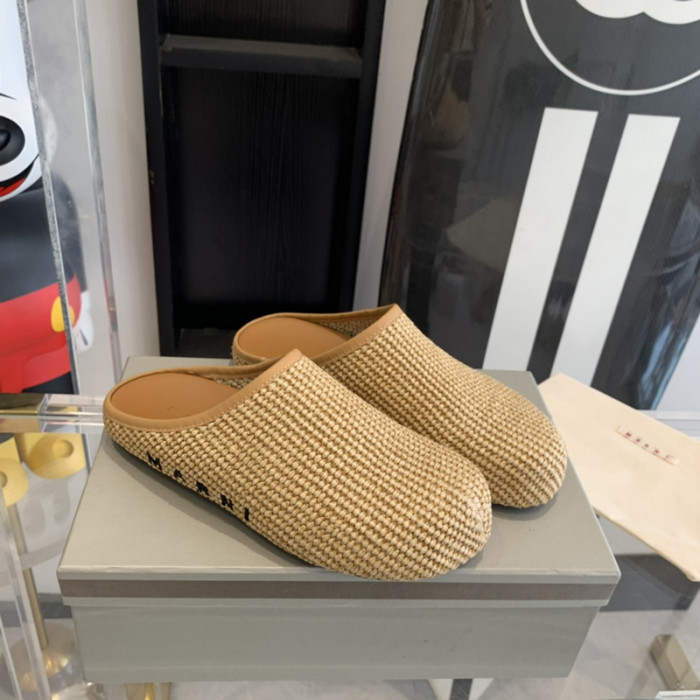 marni fussbett sabot loafers