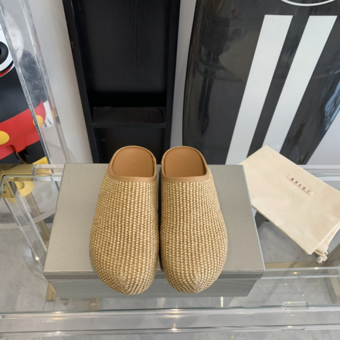 marni fussbett sabot loafers