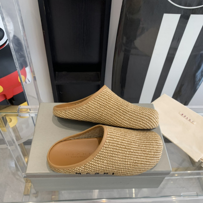 marni fussbett sabot loafers