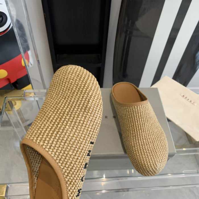 marni fussbett sabot loafers