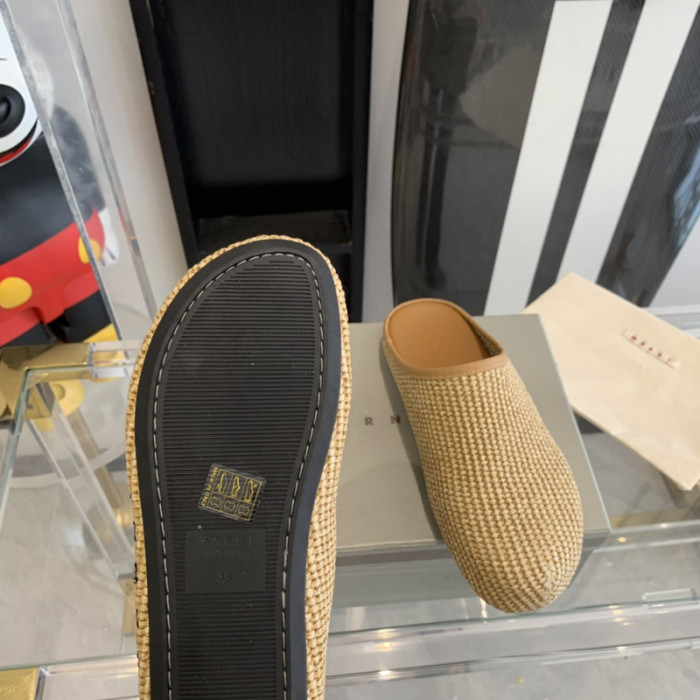 marni fussbett sabot loafers